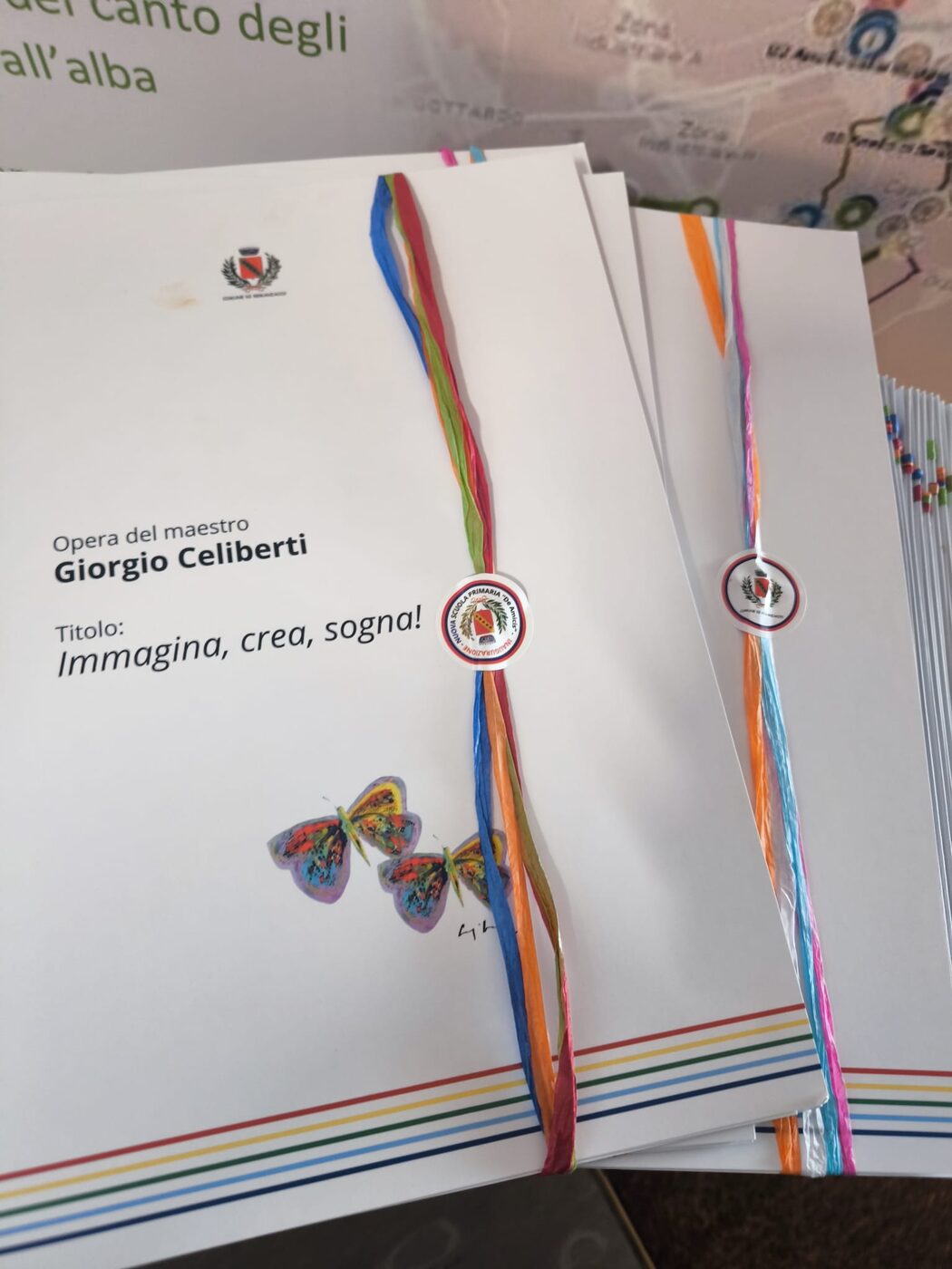Invito ufficiale con l'opera del Maestro Celiberti