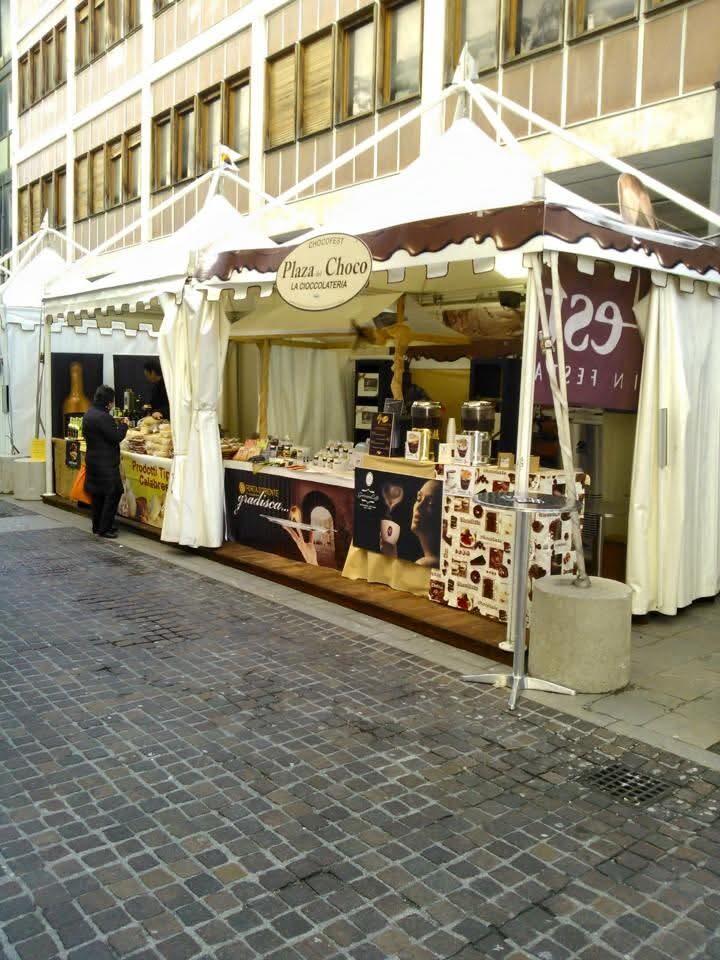 Le vie di Gradisca d'Isonzo durante ChocoFest