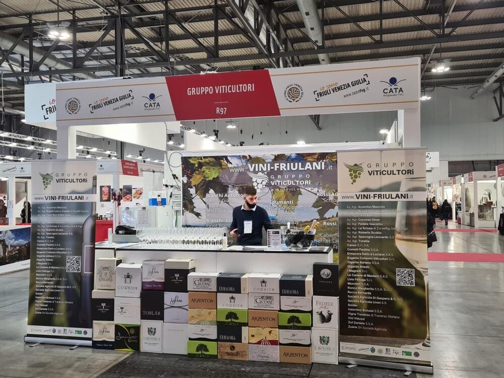 Stand Gruppo Viticultori ad Artigiano in Fiera