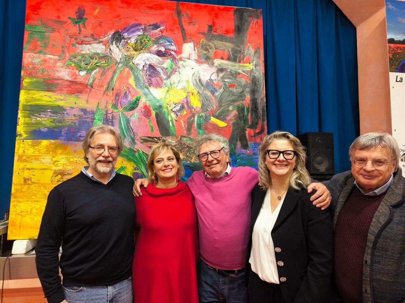 Presentazione di un artista