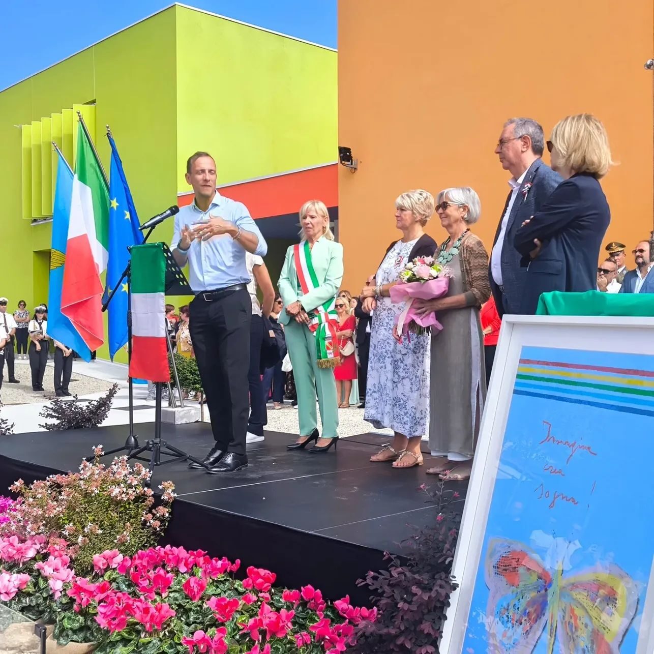Inaugurazione scuola di Remanzacco