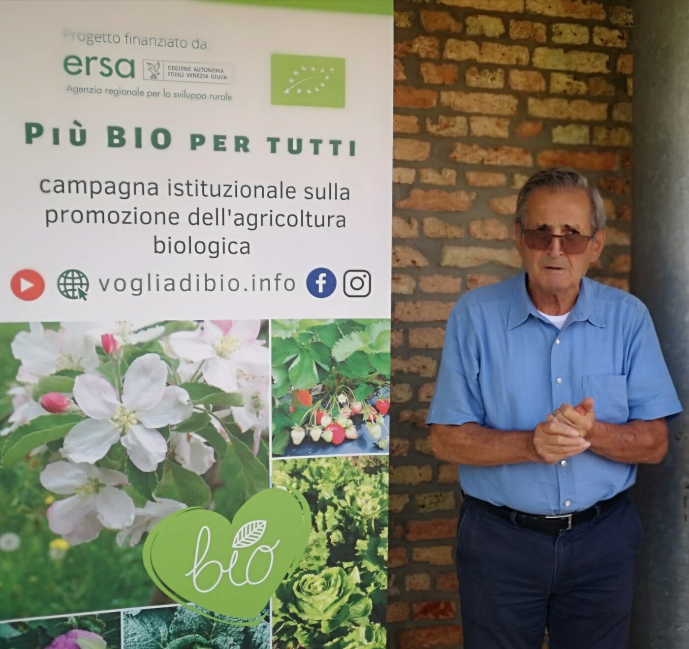 Campagna istituzionale Voglia di BIO per ERSA FVG